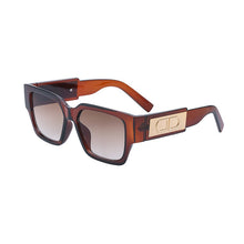 Load image into Gallery viewer, 2023 Square Sunglasses Men Oversized Sun Glasses For Women  Brand Big Frame Ladies Sunglass With A Bag Shades Gafas De Sol