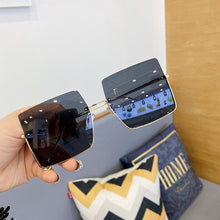 Load image into Gallery viewer, 2023 Square Sunglasses Women Glasses Rimless Moda Mujer Zonnebril Dames Lunette De Soleil Femme Vasos Decorativos Gafas