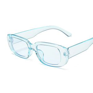 2022 Occhiali da sole quadrati Donna Luxury Brand Viaggi Piccolo rettangolo Occhiali da sole Moda femminile Retro Lunette De Soleil Femme 