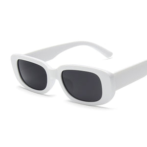 2022 Occhiali da sole quadrati Donna Luxury Brand Viaggi Piccolo rettangolo Occhiali da sole Moda femminile Retro Lunette De Soleil Femme 