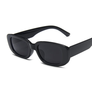 2022 Occhiali da sole quadrati Donna Luxury Brand Viaggi Piccolo rettangolo Occhiali da sole Moda femminile Retro Lunette De Soleil Femme 