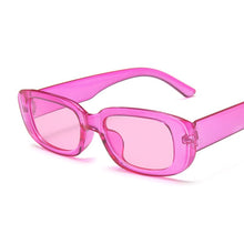 Carica l&#39;immagine nel visualizzatore di Gallery, 2022 Occhiali da sole quadrati Donna Luxury Brand Viaggi Piccolo rettangolo Occhiali da sole Moda femminile Retro Lunette De Soleil Femme 