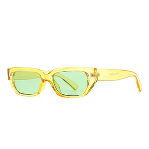 2023 Square Sunglasses Women  Brand Travel Small Rectangle Sun Glasses Female Retro Lunette De Soleil Femme