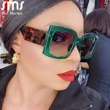 Load image into Gallery viewer, 2023 Square Sunglasses Women Men Oversized Rectangle Retro Brand Designer Sun Glasses Female Male Eyewear Punk Oculos De Sol