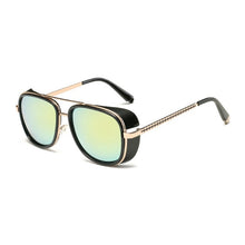 Load image into Gallery viewer, 2023 Steampunk Ton Stark Iron Man 3 Sunglasses Men Brand Women Mirror Designer Sun Glasses Vintage Lens Red UV400 Sunglasses