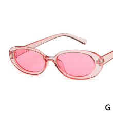 Load image into Gallery viewer, 2023 Summer Oval Sungglasses Vintage Green Red Small Eyewear Traveling UV400 Glasses Style Sun Eyewear J8A6