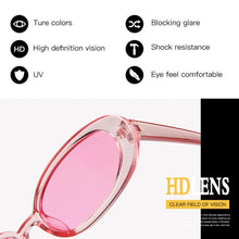 Load image into Gallery viewer, 2023 Summer Oval Sungglasses Vintage Green Red Small Eyewear Traveling UV400 Glasses Style Sun Eyewear J8A6