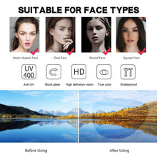 Load image into Gallery viewer, 2023 Summer Oval Sungglasses Vintage Green Red Small Eyewear Traveling UV400 Glasses Style Sun Eyewear J8A6