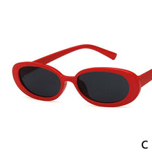 Load image into Gallery viewer, 2023 Summer Oval Sungglasses Vintage Green Red Small Eyewear Traveling UV400 Glasses Style Sun Eyewear J8A6