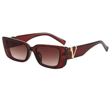 Load image into Gallery viewer, 2023 Summer  Designer Sunglasses Men Retro Small Rectangle Sunglasses Candy Colors Gradient Sun Glasses Shades UV400