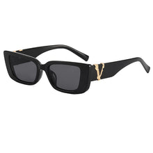 Load image into Gallery viewer, 2023 Summer  Designer Sunglasses Men Retro Small Rectangle Sunglasses Candy Colors Gradient Sun Glasses Shades UV400