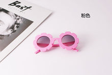 Load image into Gallery viewer, 2023 Sun Flower Round Cute Kids Child Sunglasses UV400 for Boy Girls toddler Lovely Baby Sun Glasses Children Oculos de sol N554