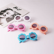 Load image into Gallery viewer, 2023 Sun Flower Round Cute Kids Child Sunglasses UV400 for Boy Girls toddler Lovely Baby Sun Glasses Children Oculos de sol N554