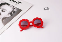Load image into Gallery viewer, 2023 Sun Flower Round Cute Kids Child Sunglasses UV400 for Boy Girls toddler Lovely Baby Sun Glasses Children Oculos de sol N554