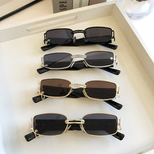 Load image into Gallery viewer, 2023 Sunglasses Star Same Brand Designer Style Wearing Earrings Small Box Sunglasses Street Trend Cool Travel Eyewear