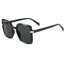 Load image into Gallery viewer, 2022 Sunglasses Women Gradient Fashion Brand Designer  retro square frame Women Sunglasses UV400 Black Shades oversized oculos