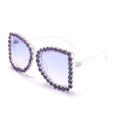 Load image into Gallery viewer, 2023 Sunglasses Women Oversized Diamond Designer Sun Glasses Ladies  Glasses Shades for Women  Bulk Oculos