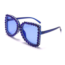 Load image into Gallery viewer, 2023 Sunglasses Women Oversized Diamond Designer Sun Glasses Ladies  Glasses Shades for Women  Bulk Oculos