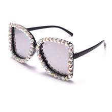 Load image into Gallery viewer, 2023 Sunglasses Women Oversized Diamond Designer Sun Glasses Ladies  Glasses Shades for Women  Bulk Oculos