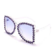 Load image into Gallery viewer, 2023 Sunglasses Women Oversized Diamond Designer Sun Glasses Ladies  Glasses Shades for Women  Bulk Oculos