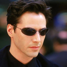 Load image into Gallery viewer, 2023 The Matrix Neo Cool Style Polarized Sunglasses Titanium Rimless Ultralight Men Driving Brand Design Sun Glasses