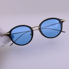 Load image into Gallery viewer, 2023 Thom Brand Design Sunglasses Classic Round Titanium Alloy UV Protection TB011 Men's Women's Sun Glasses With Original Box