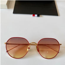 Load image into Gallery viewer, 2023 Thom Brand Design Sunglasses Classic Round Titanium Ultralight UV Protection TBX914 Men Women Sun Glasses With Original Box