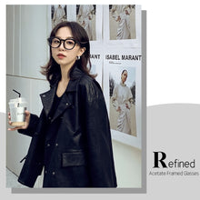 Carica l&#39;immagine nel visualizzatore di Gallery, 2022 Thom Brand Retro Square Acetate Optical Glasses Frame Men Women Spectacle Oculos De Grau Rectangle Eyeglasses Frame TB402