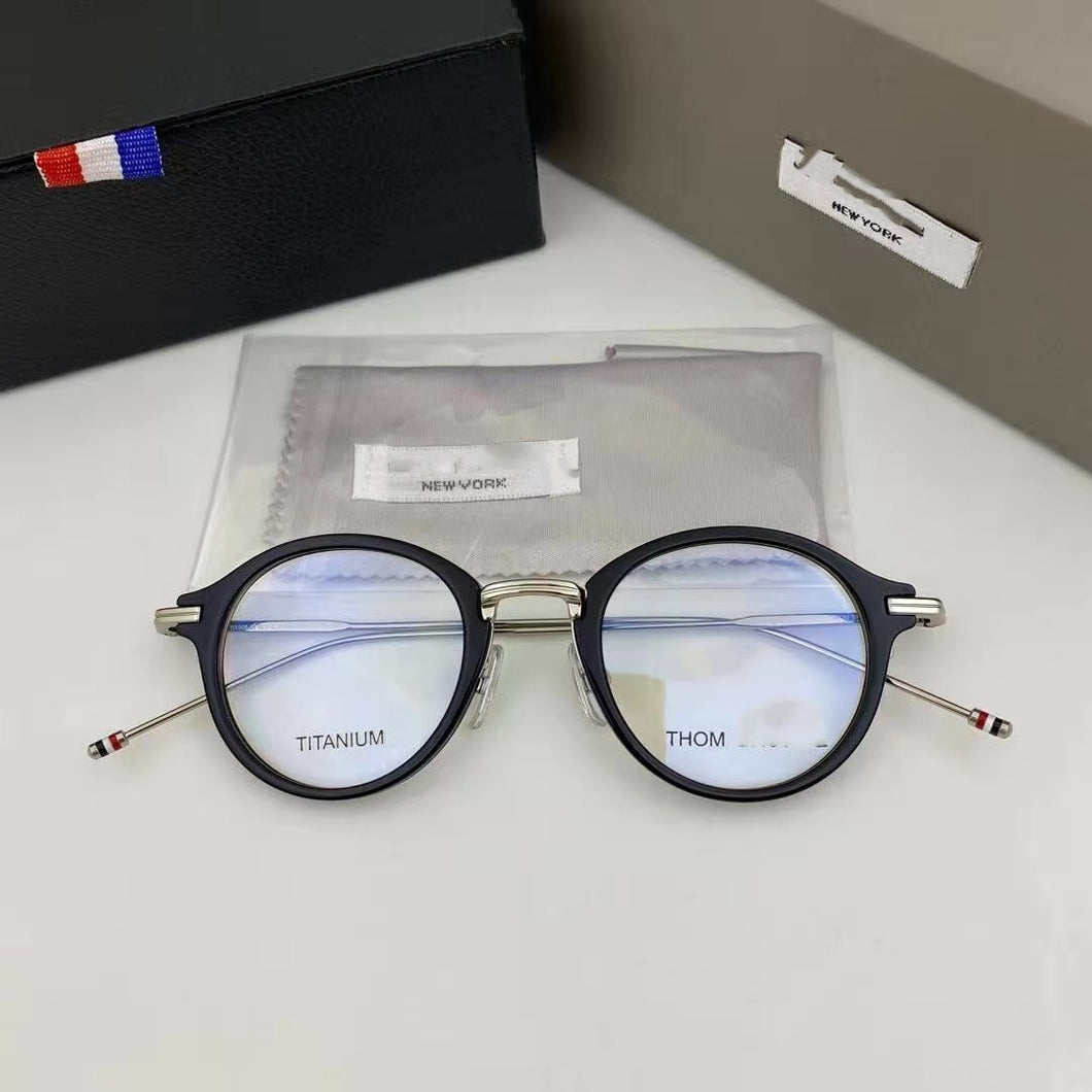 2023 Thom Brand Titanium Glasses Frame Men Women Retro Round Circle Eyeglasses Myopia Optical Prescription Eyewear TB908  Oculos