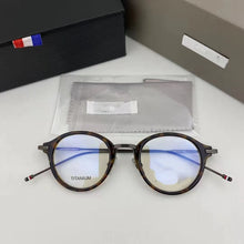 Load image into Gallery viewer, 2023 Thom Brand Titanium Glasses Frame Men Women Retro Round Circle Eyeglasses Myopia Optical Prescription Eyewear TB908  Oculos