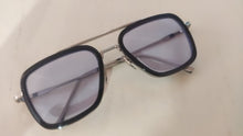 Load image into Gallery viewer, 2023 Tony Stark Sunglasses Iron Men Rectangle Vintage transparent trendy sun glasses metal frame sunglasses sunshade