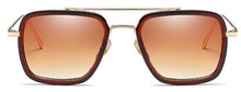 Load image into Gallery viewer, 2023 Tony Stark Sunglasses Iron Men Rectangle Vintage transparent trendy sun glasses metal frame sunglasses sunshade