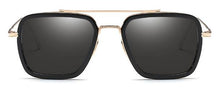 Load image into Gallery viewer, 2023 Tony Stark Sunglasses Iron Men Sun Glasses Rectangle Vintage transparent trendy sun glasses metal frame sunglasses sunshade