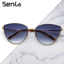 Load image into Gallery viewer, 2023 Trend  Brand  Light-weight HD Women's Sunglasses Women Anti-glare Oversized Cat Eye Decorative Driving Eyewear