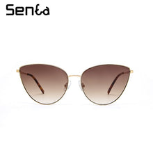 Load image into Gallery viewer, 2023 Trend  Brand  Light-weight HD Women's Sunglasses Women Anti-glare Oversized Cat Eye Decorative Driving Eyewear