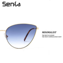 Load image into Gallery viewer, 2023 Trend  Brand  Light-weight HD Women's Sunglasses Women Anti-glare Oversized Cat Eye Decorative Driving Eyewear