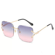 Carica l'immagine nel visualizzatore di Gallery, 2023 Trend Sun Glasses Men Rinless Sunglasses Vintage Square Sun Glasses For Driving Shades Gafas De Sol
