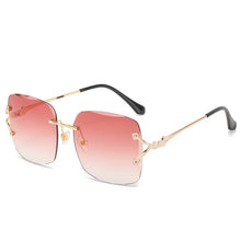 Carica l'immagine nel visualizzatore di Gallery, 2023 Trend Sun Glasses Men Rinless Sunglasses Vintage Square Sun Glasses For Driving Shades Gafas De Sol