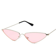 Load image into Gallery viewer, 2023 Trend Small Frame Sunglasses Triangle Metal Frame Glasses Popular Multicolor Famous Brand High-end Design UV400