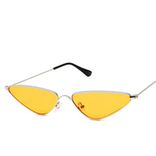 Load image into Gallery viewer, 2023 Trend Small Frame Sunglasses Triangle Metal Frame Glasses Popular Multicolor Famous Brand High-end Design UV400