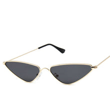 Load image into Gallery viewer, 2023 Trend Small Frame Sunglasses Triangle Metal Frame Glasses Popular Multicolor Famous Brand High-end Design UV400
