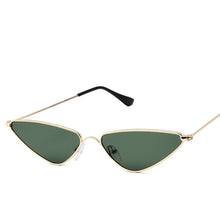 Load image into Gallery viewer, 2023 Trend Small Frame Sunglasses Triangle Metal Frame Glasses Popular Multicolor Famous Brand High-end Design UV400
