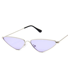Load image into Gallery viewer, 2023 Trend Small Frame Sunglasses Triangle Metal Frame Glasses Popular Multicolor Famous Brand High-end Design UV400