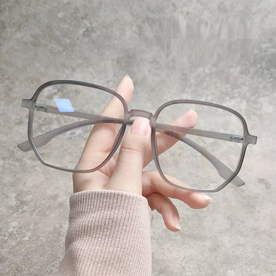 2022 Trends Anti Blue Light Oversized Glasses Computer Women Blue Blocking Gaming  Men Transparen Eyeglasses Spectacles Frame