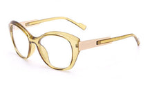 Load image into Gallery viewer, 2023 Trendy Nude Pink Cat Eye Glasses All-Match Optical Spectacles Big Size Plain Eyeglasses Women Eyewear Lunettes