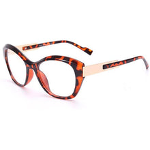 Load image into Gallery viewer, 2023 Trendy Nude Pink Cat Eye Glasses All-Match Optical Spectacles Big Size Plain Eyeglasses Women Eyewear Lunettes