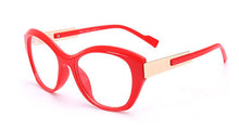 Load image into Gallery viewer, 2023 Trendy Nude Pink Cat Eye Glasses All-Match Optical Spectacles Big Size Plain Eyeglasses Women Eyewear Lunettes