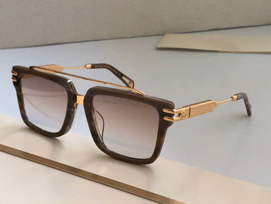 2023 Trendy Oversize Maybach Sunglasses Women   Gradient Rimless Shaded Big Metal Frame Square Sun Glasses Men