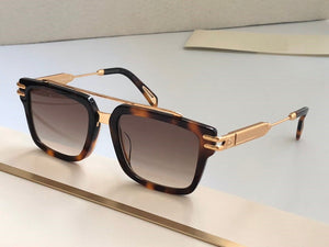 2023 Trendy Oversize Maybach Sunglasses Women   Gradient Rimless Shaded Big Metal Frame Square Sun Glasses Men