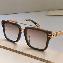Load image into Gallery viewer, 2023 Trendy Oversize Maybach Sunglasses Women   Gradient Rimless Shaded Big Metal Frame Square Sun Glasses Men